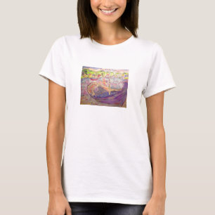greek fishing boat at sunset T-Shirt