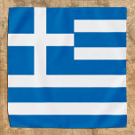 Greek Flag & Greece fashion bandanna /sport fan<br><div class="desc">BANDANAS: Greek Flag & Greece fashion fabric - love my country,  travel,  holiday,  national patriots / sports fans</div>