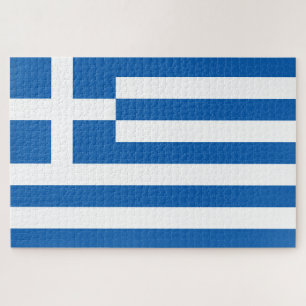 Greek Flag (Greece) Jigsaw Puzzle