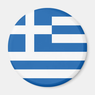 Greek Flag (Greece) Magnet