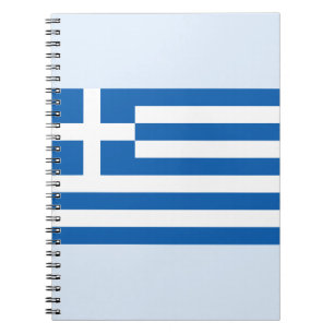 Greek Flag Notebook