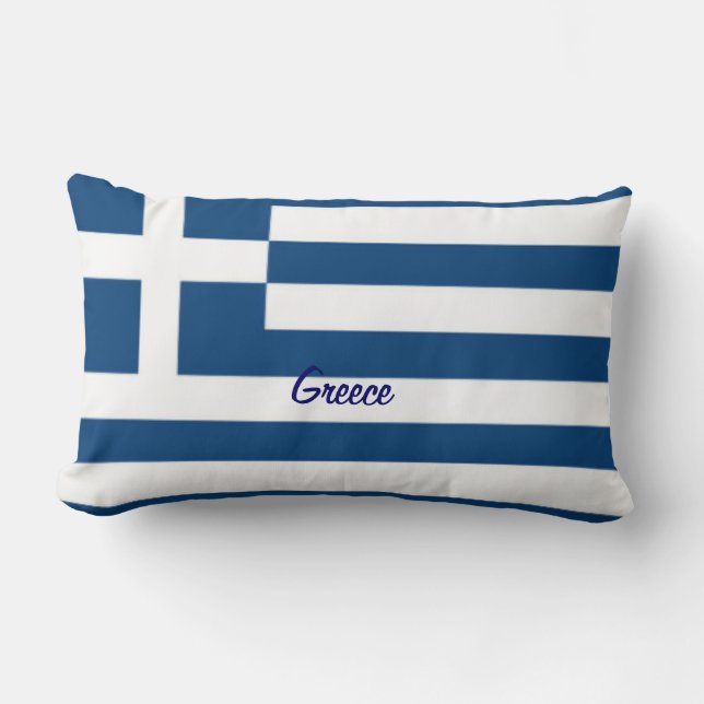 Greek flag pillows (Front)