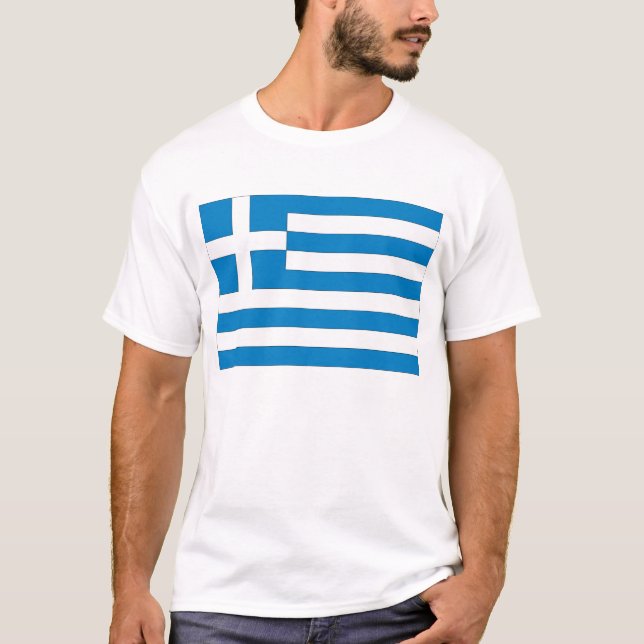 Greek Flag T-Shirt (Front)