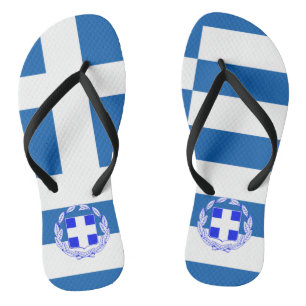 Greek flag thongs