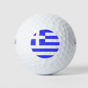 Greek Flag Total Golf Balls