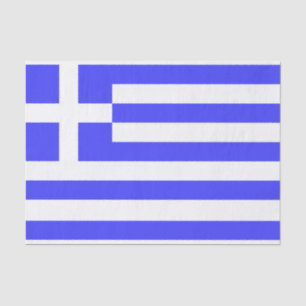Greek Flag Total Tissue Paper