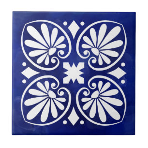 Greek Flourish Ornament  Ceramic Tile