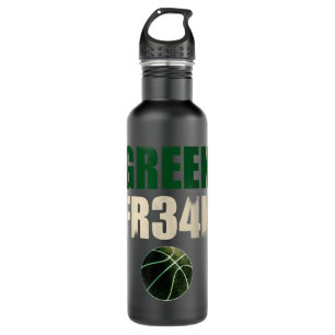 GREEK FR34K Milwaukee Wisconsin Basketball Champio 710 Ml Water Bottle