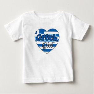 Greek Girl Baby T-Shirt