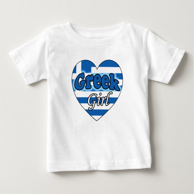 Greek Girl Baby T-Shirt (Front)