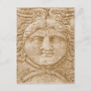 Greek God Hermes PICTURE ancient image of Hermes Postcard