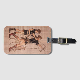 Greek Goddess Artemis Luggage Tag
