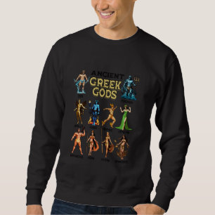 Greek Gods Ancient Greek Mythology Greek Life Myth Sweatshirt