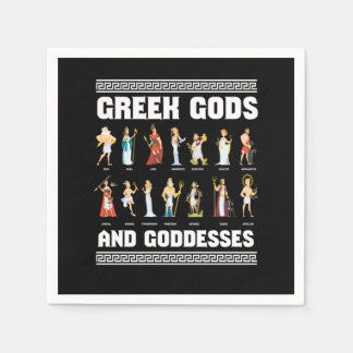 Greek Gods And Goddesses Greeks Napkin