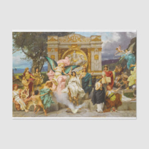 Greek Gods and Goddesses on Mount Parnassus Tissue Paper