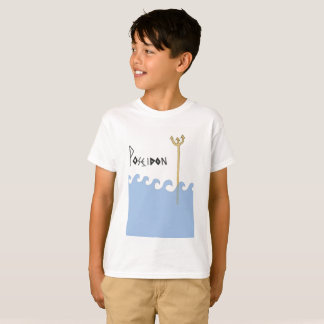 Greek Gods. Poseidon. Kids tshirt. T-Shirt