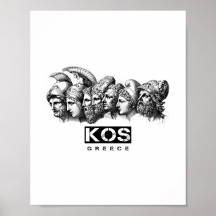 Greek Greece Beach Holiday Vacation Kos Poster