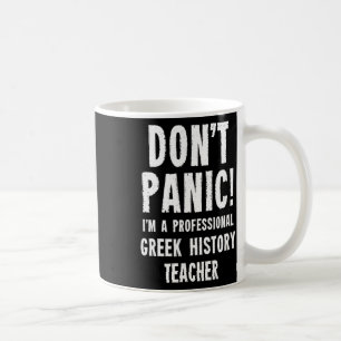 Greek History Teacher Coffee Mug