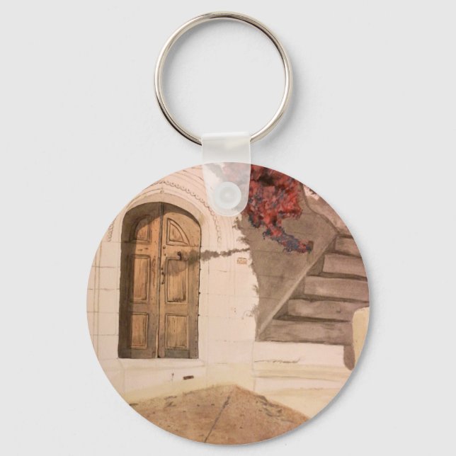Greek Holidays Key Ring (Front)