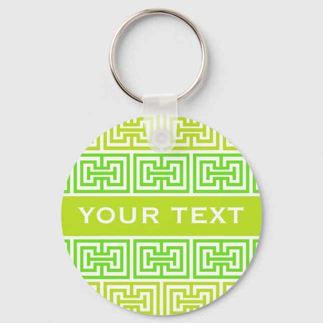 Greek-Inspired custom key chain (Front)