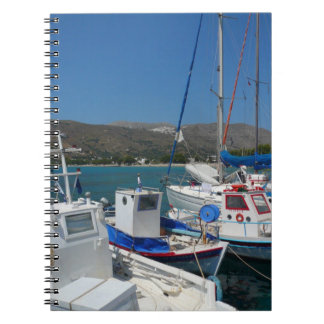 Greek Island Harbour Notebook