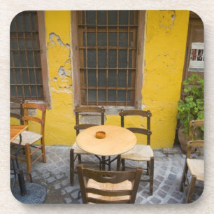 Greek Island of Crete and old town of Chania 3 Coaster