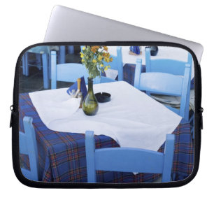 Greek Island of Crete and old town of Chania Laptop Sleeve