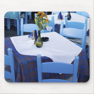 Greek Island of Crete and old town of Chania Mouse Pad