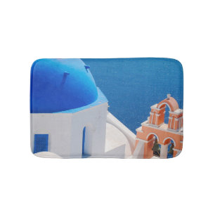Greek Island Santorini Bath Mat