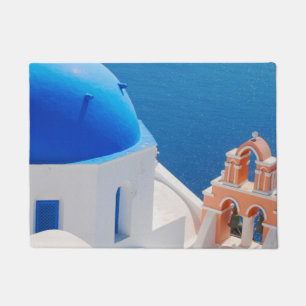 Greek Island Santorini Doormat