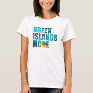 Greek Islands Mode Greece Coast T-Shirt