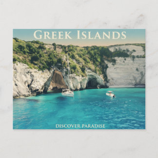 Greek Islands Postcard