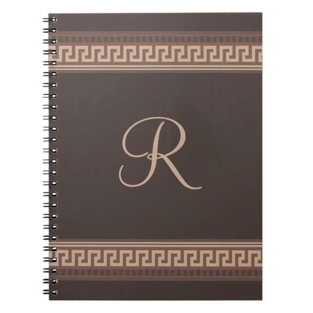 Greek key border notebook (Front)