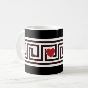 Greek Key Coffee Mug