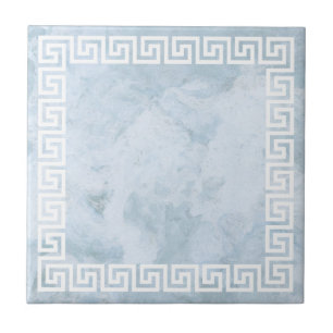 Greek Key Design Ceramic Tile