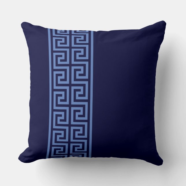 Greek Key Design Cushion (Front)