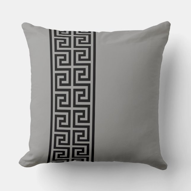 Greek Key Design Cushion (Front)