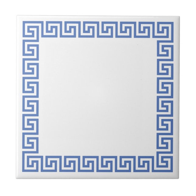 Greek Key Design Tile (Front)