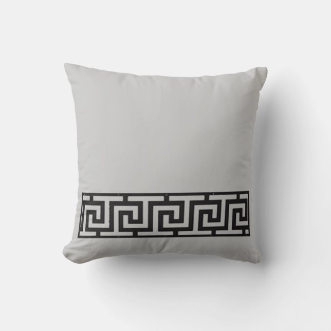 Greek Key Pillow (Front)