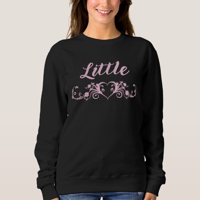 Greek Life Little Reveal Sorority Sister Big Littl Sweatshirt (Front)