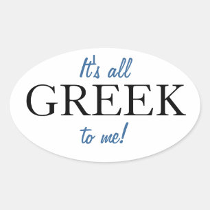 GREEK LIFE stickers (4)