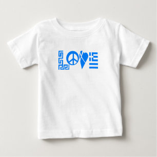 Greek Love Baby Baby T-Shirt