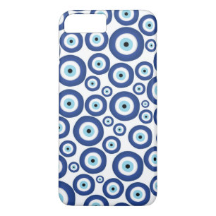 Greek Mati Mataki - Matiasma Evil Eye Pattern #1 iPhone 8 Plus/7 Plus Case