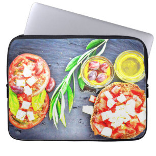 "Greek & Mediterranean Diet" Cute Photo. Buy Now Laptop Sleeve