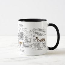 Greek Myth Comix Minotaur Myth mug!