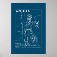 Greek Mythology Athena Goddess Ancient Greece 