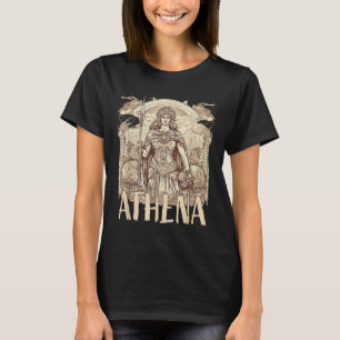 Greek Mythology_ Athena The Goddess Of Wisdom And  T-Shirt