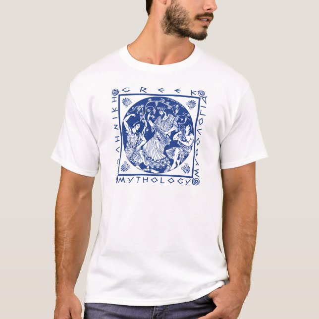 Greek Mythology - Blue T-Shirt (Front)