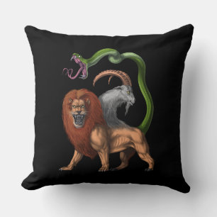 Greek Mythology Chimera Cushion