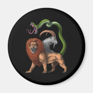 Greek Mythology Chimera Magnet
